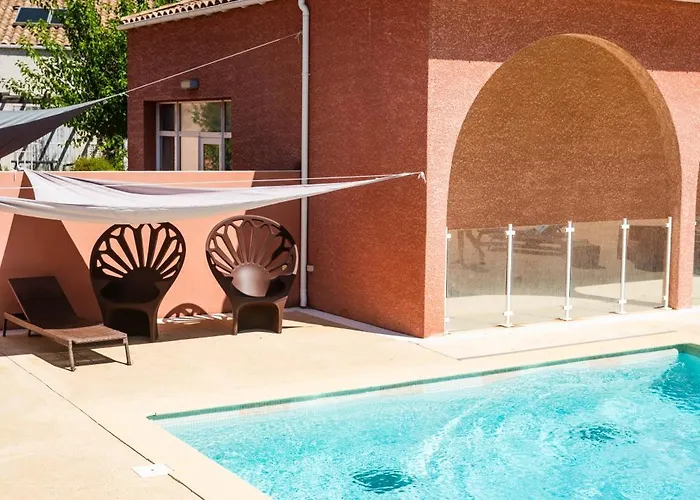 Lägenhet L'ecrin De Bacchus Saint-Christol (Herault)